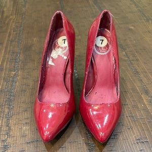 Jessica Simpson Red Heels Size 7